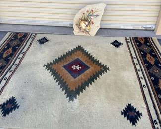 World Of Rigs Apache 101 Ivory Rug A Sandstone Wall Hanging Southwest Piece Of Decor