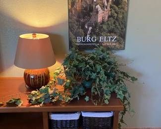 Castle Lamp And Wicker