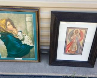 Two Religious Prints