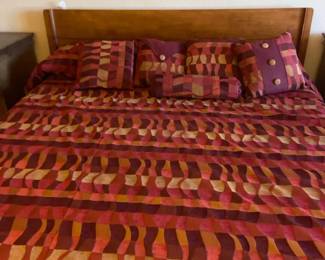 A Thuma King Size Solid Wood Platform Bed