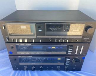 Fisher Amplifier, Tuner And Cassette Deck