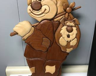 Handmade from different woods