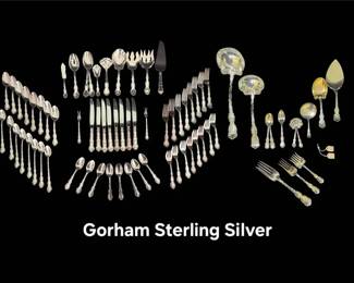  03 Gorham Sterling Silver Strasbourg  Chantilly
