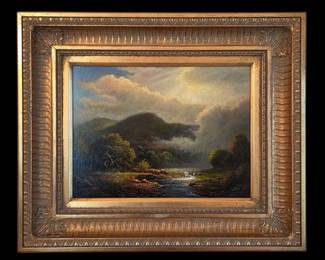 Thomas Legind Texas Spring Morning  Original Oil on Masonite