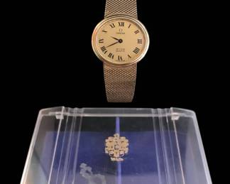 Elegant Vintage Omega De Ville Ladies 10K Gold Filled Watch