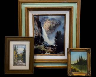 Original Artwork of American Landscapes From Yosemites Grandeur to Lakeside Retreats