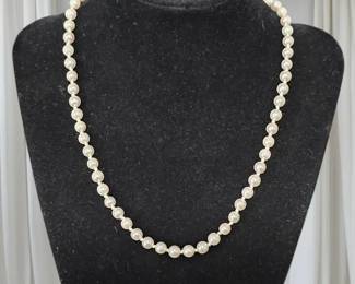 HandKnotted Pearls with a Touch of Gold