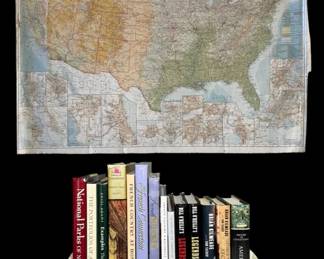 1923 National Geographic Vintage Cartography And Library Collection