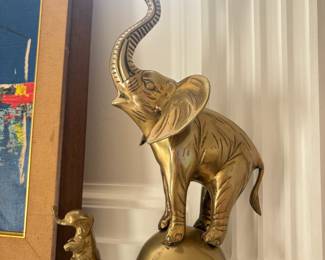 Brass Elephants