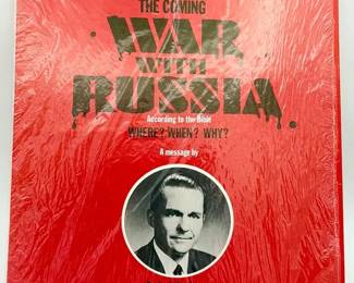"The Coming War With Russia" by Dr. Jack Van Impe Vinyl Record Album