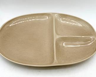 (4) Steubenville Pottery Raymor "Contempora" Divided Dish