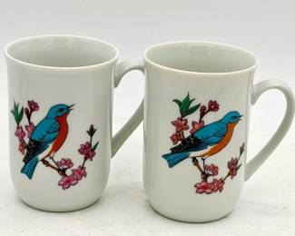 (2) MCM Fred Roberts Mugs