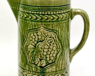 Early McCoy Stoneware Pitcher or Tankard. Circa 1926.