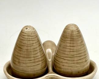 (4) Steubenville Pottery Raymor "Contempora" Salt & Pepper Shakers