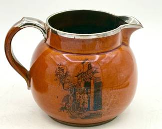 Athlo Ware "Sports & Pastimes" ceramic jug