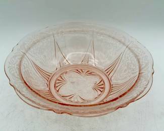Hazel Atlas Royal Lace Pink Depression Glass Royal Lace