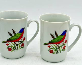 (2) MCM Fred Roberts Mugs