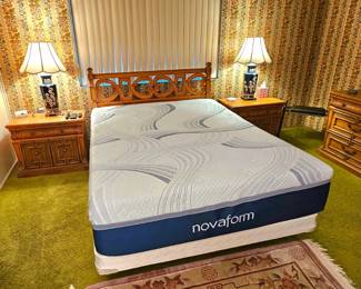 QUEEN-Novafoam Gel Memory Foam Mattress - 2 months old.