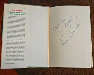 Signed by the author.