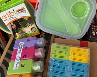 Clips, Bottles and storage $4.00