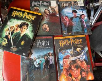 5 Harry Pottery Movies $10.00
