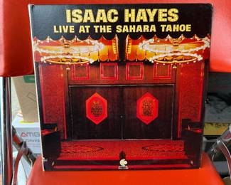 Isacc Hayes Live At The Sahara Tahoe $3.00