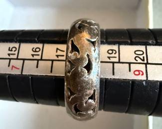 Sterling Silver Lois Hill Size 8 Ring $28.00