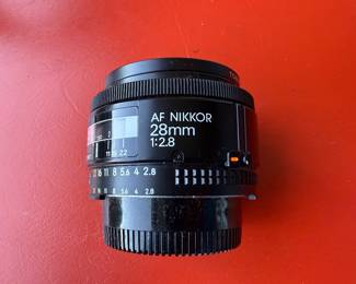 AF Nikkor 28 MM Nikon Lens $30.00