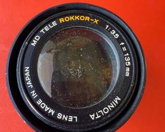 Minolta Rokkor-X MD Tele Lens $35.00