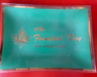 1984 Founders Day Tray $5.00