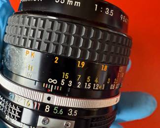 Micro Nikkor 55 MM Lens $40.00