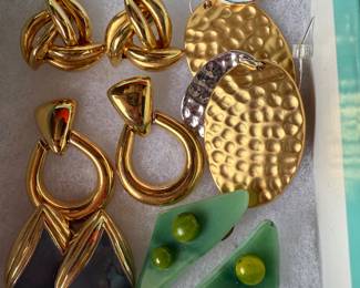 All Earrings Shown $12.00