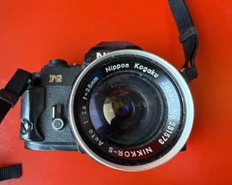 Nikon FG with Nippon Kogaku Lens $55.00
