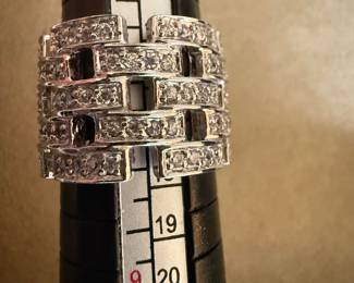 Sterling Silver Size 7 Ring $25.00