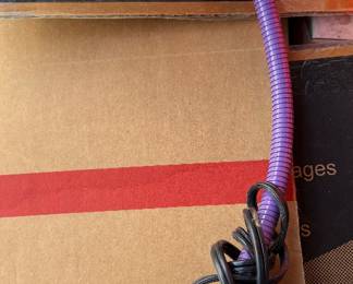 Purple Clip Lamp $5.00