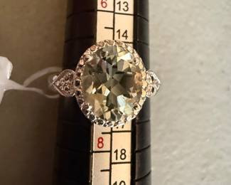 Karis Sterling Silver Size 7 Ring New $24.00