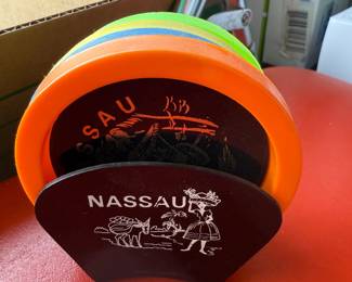 Nassau Coaster Set $6.00
