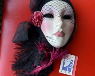 Clay Art Mask Wall Art $10.00