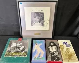 CT154Tina Turner, Jackie Wilson, Diana Ross, Doo Wop, Blues, Soul, RB Memorabilia Bundle