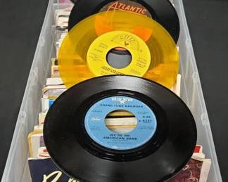 CT126Music 45s Mystery Lot