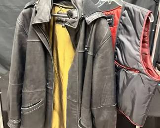CT581Wilsons Leather Coat
