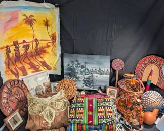 CT158Welcome To Your African Adventure With Art From Mexico  Ghana