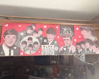 vintage 1964 beatles poster