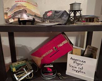 American flyer electric train operating sets