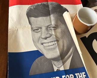 Presidential Election ephemera from the mid-20th century through early 2000’s: buttons, signs, stickers, posters, newspapers and more!