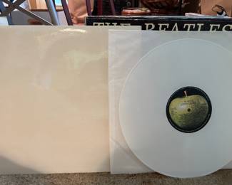 Coveted Beatles “White” album, white vinyl