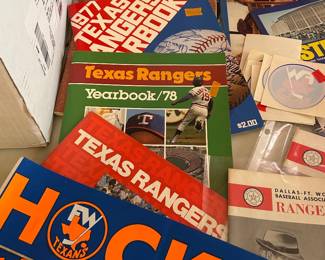 Texas Rangers collectibles