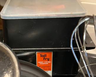 Vintage deep fryer - ready for use!