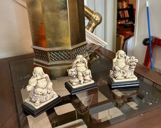 See no evil, hear no evil, say no evil Buddha set