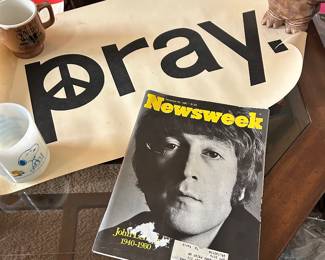 Just a sneak glimpse at some of the fun items in this time-capsule house: mid-century finds, 80’s & 90’s too!